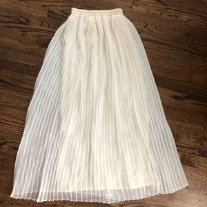Vintage pleated skirt sz 6